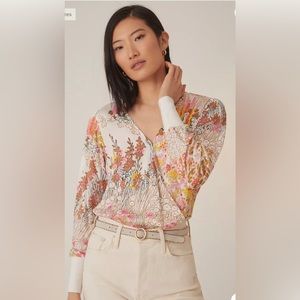 Anthropologie Tiny Callie Floral Top
